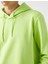 Basic Kapşonlu Sweatshirt Şardonlu 2