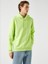 Basic Kapşonlu Sweatshirt Şardonlu 4