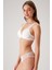 Ekru 4821 Biella Soft Push Up Dolgulu Çiçekli Bralet Sütyen Takımı / Iç Çamaşır Takım 2
