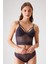 Blueberry 4831 Pedli Şerit Detaylı Balensiz Dantelli Bralet Sütyen Takım / Iç Çamaşır Takımı 1