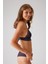 Blueberry 4834 Tül Detaylı Balensiz Üçgen Bralet Sütyen ve Brazilian / Iç Çamaşır Takımı 2