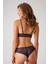 Blueberry 4834 Tül Detaylı Balensiz Üçgen Bralet Sütyen ve Brazilian / Iç Çamaşır Takımı 3