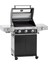 Videro G3-S Vario Gazlı Barbekü Istasyonu - Siyah 1