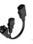 2pcs Iec C14 Ila C13+ Y Ayırıcı Adaptörü (Yurt Dışından) 1