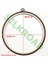 No:4 Yuvarlak Plastik Pano Nakış Kasnağı - 20,05CM - 10MM 1