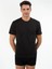 James 2'Li Modal Yuvarlak Yaka T-Shirt 2