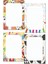 4'lü Bloknot Note Pad - To Do List Bloknot Not Kağıdı 10 x 14 cm 1