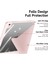 MTK Moveteck Apple Ipad 7. 8. 9. Nesil 10.2" Tablet Kılıfı Şeker Renkli Kalem Yuvalı Smart Standlı Crystal Şeffaf Arka Kapak 2