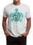 Save The Turtles And Skip A Straw Ocean Turtle Design Beyaz Spor Tişört 2