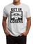Get In Losers - Funny Ufo Aliens Beyaz Spor Tişört 1