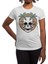Skull Summer Vibes Beyaz Spor Tişört 2