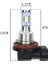 Nova Csp 3570 H8-11 Buz Mavi LED Xenon LED Headlight 4