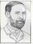 Heinrich Rudolf Hertz Çizim Ünlü Alman Fizikçi Poster P-000209 1
