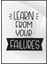 Learn From Your Failures Ingilizce Yazı Motivasyon Poster P-000480 1