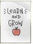 Learn And Grow Ingilizce Yazı Çocuk Eğitim Temalı Poster P-000501 1