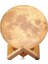 3D Ay Lamba Gece Lambası Moonlıght 12 cm *stand Hediyeli* 1