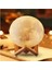 3D Ay Lamba Gece Lambası Moonlıght 12 cm *stand Hediyeli* 3