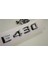 Benz E430 Bagaj Krom Metal 3m 3D Yazı Logo 1