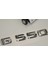 Benz G550 Bagaj Krom Metal 3m 3D Yazı Logo 3