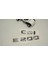 Benz E 200 Cgi Bagaj Krom Metal 3m 3D Yazı Logo 2