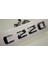 C 220 Bagaj Krom Metal 3m 3D Yazı Logo 1