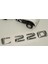 C 220 Bagaj Krom Metal 3m 3D Yazı Logo 3