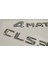 Benz Cls 350 4matic Bagaj Krom Metal 3m 3D Yazı Logo 3