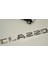Benz Cla 220 Bagaj Krom Metal 3m 3D Yazı Logo 3