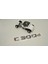 Benz C 300D Bagaj Krom Metal 3m 3D Yazı Logo 2