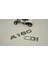 Benz A 180 Cdi Bagaj Krom Metal 3m 3D Yazı Logo 2