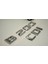 Benz B 200 Cdi Bagaj Krom Metal 3m 3D Yazı Logo 4