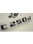 C 250D Bagaj Krom Metal 3m 3D Yazı Logo 1