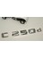 C 250D Bagaj Krom Metal 3m 3D Yazı Logo 3
