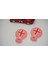 Mini Cooper Clubman Countryman R56 Silikon Anahtar Pembe Kılıf Seti 4