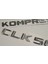 DK Tuning Benz Clk 500 Kompressor Bagaj Krom Metal 3m 3D Yazı Logo 3