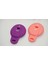 Mini Cooper S Roadster R50 R53 F54 F55 F56 Silikon Anahtar Mor Pembe Kılıf Seti 4