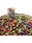 Karışık Renkli Ahşap Boncuk Minik Boy 3-4 mm 100 Gram 1