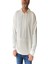 Over Up Ekru Basic Oversize 3 Iplik Kanguru Cep Kapüşonlu Sweatshirt 3