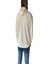 Over Up Ekru Basic Oversize 3 Iplik Kanguru Cep Kapüşonlu Sweatshirt 4