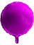 Fuşya Pembe Renk Yuvarlak Şekilli Folyo Balon 45 cm 1 Adet 1