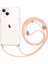 Apple iPhone 14 Plus Uyumlu Kılıf Silikon Ipli Boyundan Askılı Darbe Emici Antishock Kapak Tpu 1