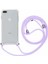 Apple iPhone 6 Plus Uyumlu Kılıf Silikon Ipli Boyundan Askılı Darbe Emici Antishock Kapak Tpu 1