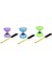 3 Profesyonel Çin Yoyo Üçlü Yatak Hokkabaz Diabolo String Stick Seti (Yurt Dışından) 1