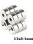 15X8-4MM Havşa Delikli Neodyum Güçlü Mıknatıs - Neodim Magnet 1