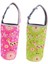 2x Neopren 30OZ Tumbler Taşıyıcı Tutucu Içecekleri Açık Seyahat Pembe ve Yeşil (Yurt Dışından) 1
