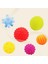 6pcs/set Bebek Yürümeye Başlayan Çocuk Için Çeşitli Renk Duyusal Dokulu Top Seti (Yurt Dışından) 2