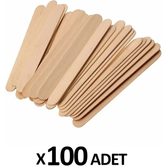 İnci Ağda 100 Adet Ağda Spatulası