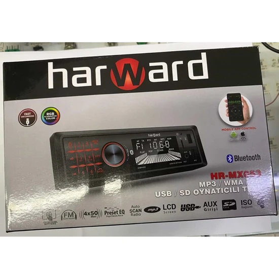 Harward HR-MX653 4X50 Watt Oto Teyp