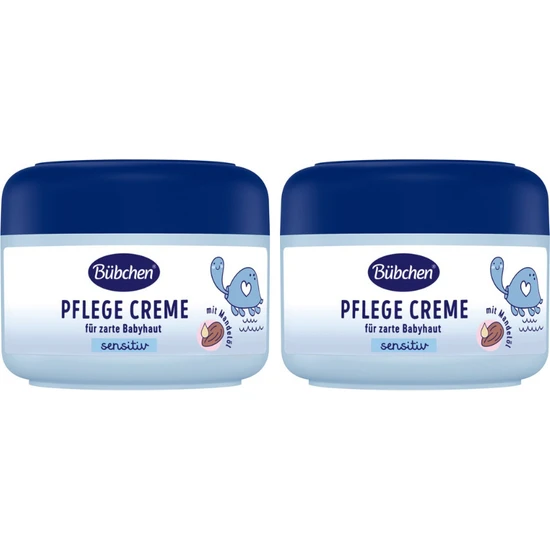 Bübchen Pflege Creme 75 Ml Yüz ve Vücut İçin Bebek Bakım Kremi x 2 Adet