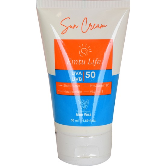 Emtu Life Güneş Kremi Uva Uvb 50 Spf Shea Butter B5 E Fiyatı